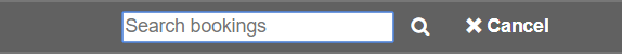 Search Bookings